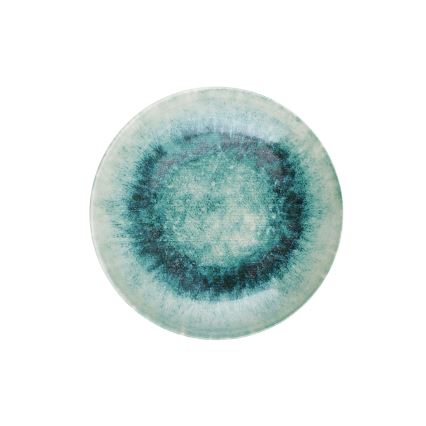 18-teiliges Geschirrset, blau, Porzellan