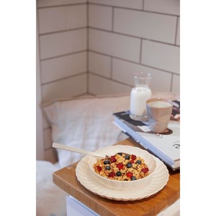 18-teiliges Tafelservice, weiß/Porzellan