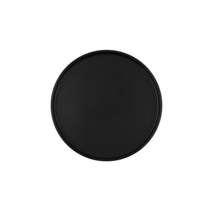 20-teiliges Tafelservice, schwarz/Steingut