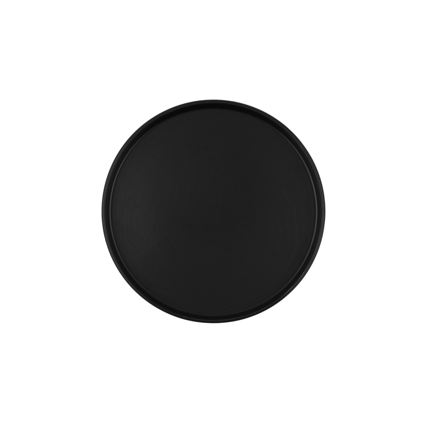 20-teiliges Tafelservice, schwarz/Steingut