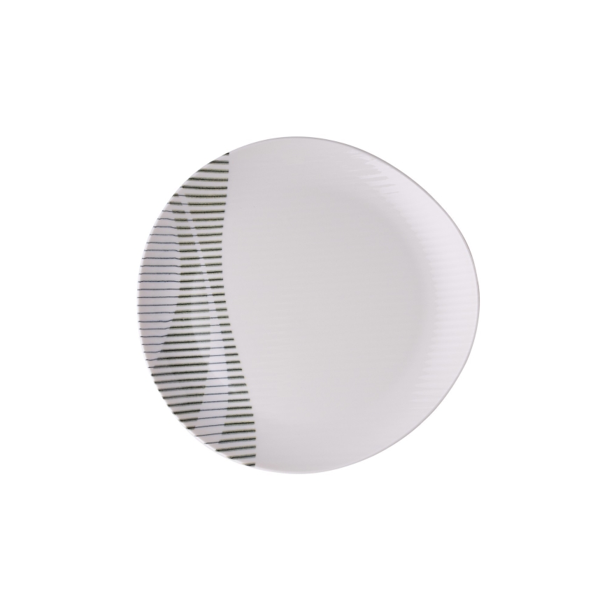 24-teiliges Geschirrset bunt/Porzellan