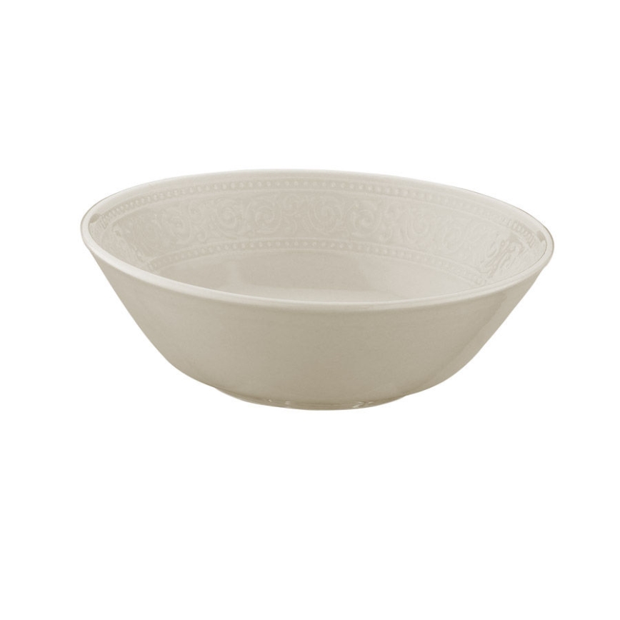 24-teiliges Geschirrset, weiß/Porzellan