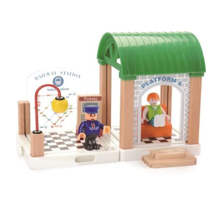 2Kids Toys - Eisenbahn Stadt und Dorf 200-teilig