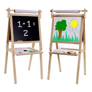 2Kids Toys - Magnetische doppelseitige Holztafel