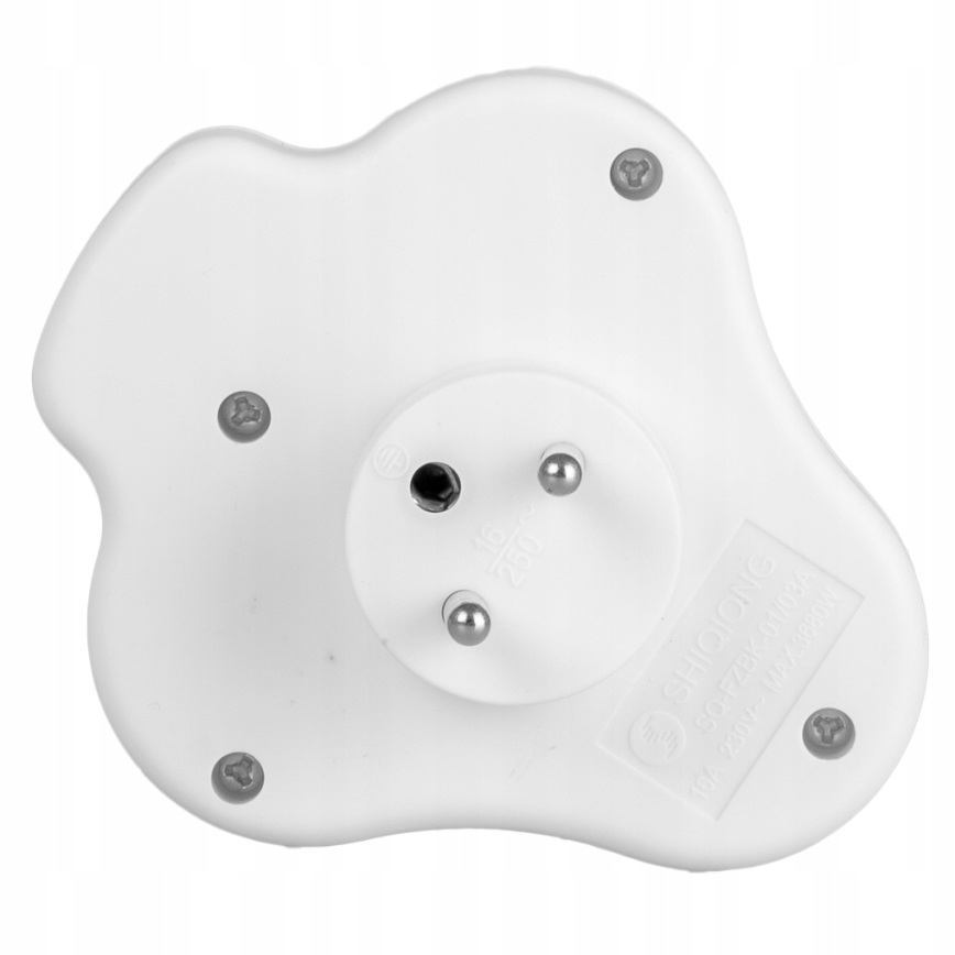 3-fach-Steckdosenleiste mit Schalter