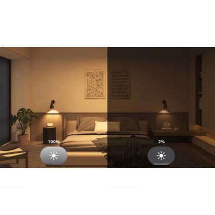 3er-Set dimmbares LED-Leuchtmittel Philips Hue White And Color Ambiance Essential GU10/4,7W/230V 2200-6500K