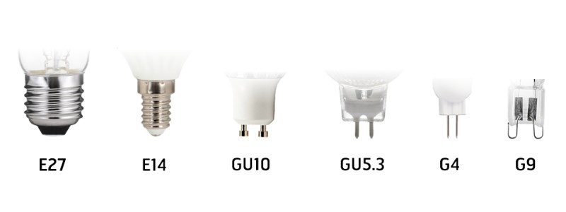 Sockel der Lichtquellen