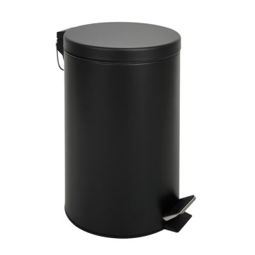 Abfalleimer 12 l schwarz