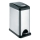 Abfalleimer 8 l schwarz/Edelstahl