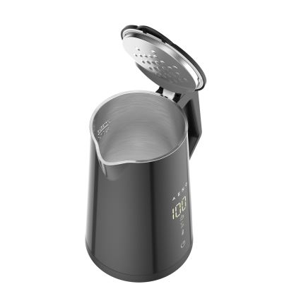 AENO - Intelligenter Wasserkocher mit LED-Display 1,7 l 2200W/230V schwarz