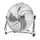 Aigostar - Bodenventilator 100W/230V glänzendes Chrom