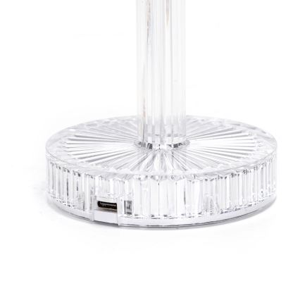 Aigostar - Dimmbare aufladbare LED-Tischleuchte LED/1W/5V 2700/4000/6500K 1800mAh 26 cm