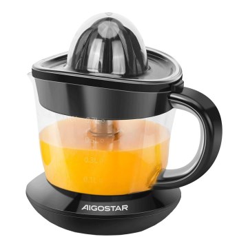 Aigostar - Elektrische Zitruspresse 1l 40W/230V schwarz
