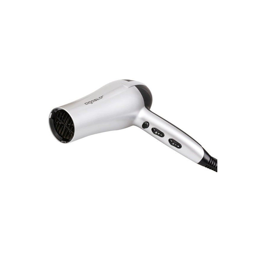 Aigostar - Föhn 2200W/230V silber/schwarz