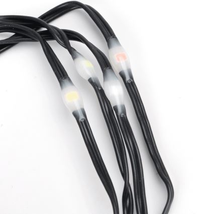 Aigostar - LED Außen-Weihnachtslichterkette 150xLED/8 Funktionen 3xAA 15,3m IP44 mehrfarbig