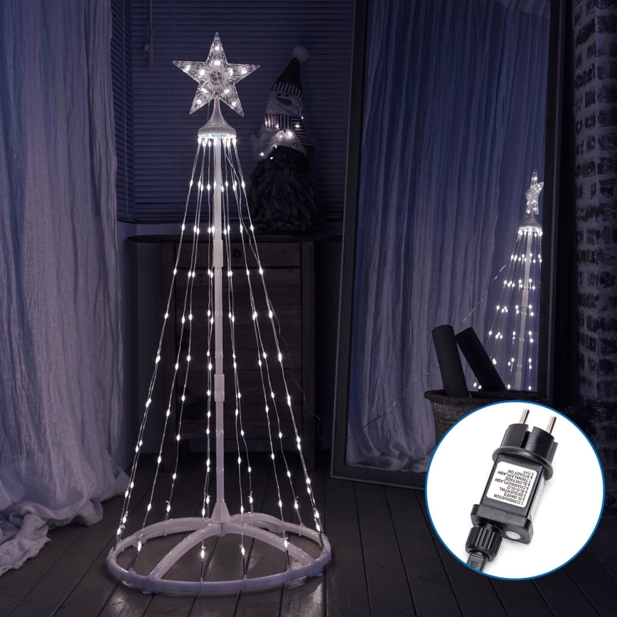 Aigostar - LED Außen-Weihnachtsdekoration LED/3,6W/230V 180 cm IP44 kaltweiß