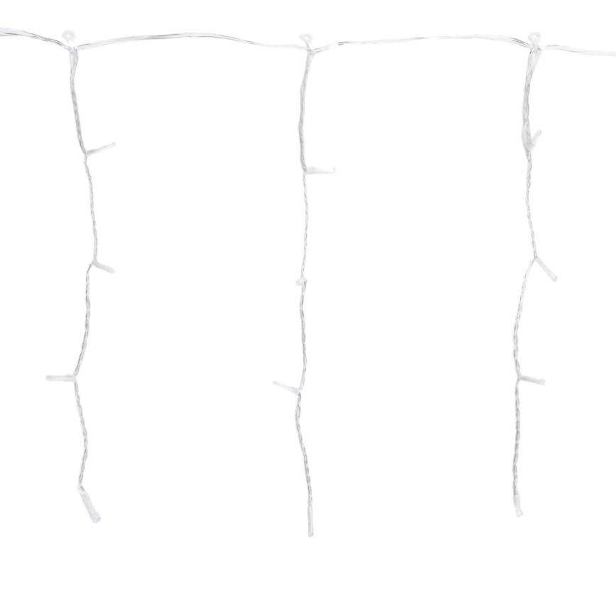 Aigostar - LED-Außen-Weihnachtslichterkette 400 LEDs/8 Funktionen 20x0,4m IP44 warmweiß