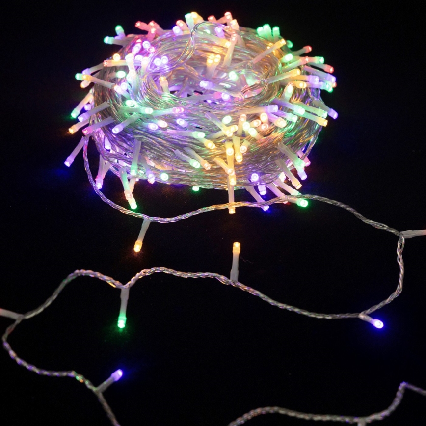 Aigostar - LED-Außen-Weihnachtslichterkette 1000 LEDs/8 Funktionen 53 m IP44 Mehrfarbig