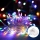 Aigostar - LED Außen-Weihnachtslichterkette 150xLED/8 Funktionen 3xAA 15,3m IP44 mehrfarbig