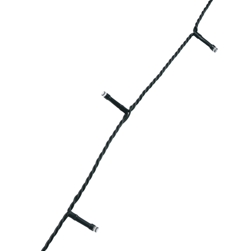 Aigostar - LED-Außen-Weihnachtslichterkette 200 LEDs/8 Funktionen 20 m IP44 kaltweiß