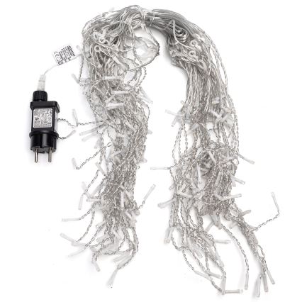 Aigostar - LED-Außen-Weihnachtslichterkette 200xLED/8 Funktionen 10x0,4m IP44 warmweiß