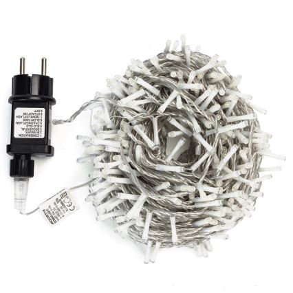 Aigostar - LED Außen-Weihnachtskette 400xLED/8 Funktionen 20m IP44 warmweiß