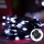 Aigostar - LED Außen-Weihnachtslichterkette 50xLED/8 Funktionen 3xAA 5,3m IP44 kaltweiß