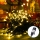 Aigostar - LED Außen-Weihnachtslichterkette 600xLED/8 Funktionen 18m IP44 warmweiß