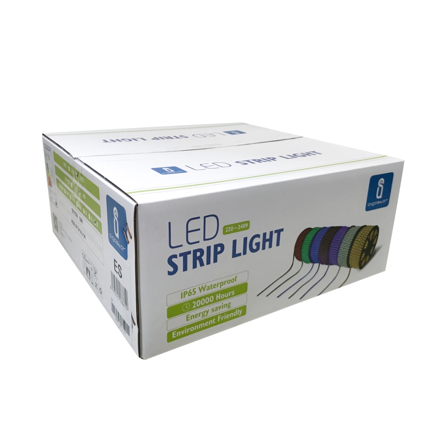 Aigostar - LED-Außenband 50 m, 350 W, 230 V, blau, Schutzart IP65