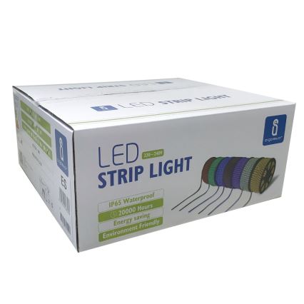 Aigostar - LED Außenband 50m LED/300W/230V blau IP65