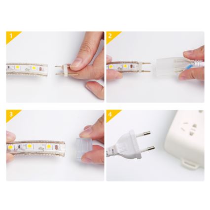 Aigostar - LED Außenband 50m LED/350W/230V 6500K IP65