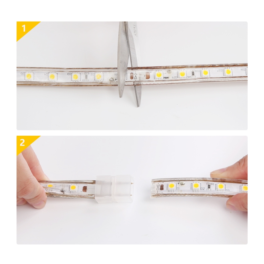 Aigostar - LED-Außenstreifen 50m LED/400W/230V 6500K IP65