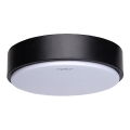 Aigostar - LED-Deckenleuchte LED/12W/230V 3000K d. 23 cm schwarz
