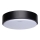Aigostar - LED-Deckenleuchte LED/12W/230V 3000K d. 23 cm schwarz