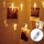 Aigostar - LED-Deko-Lichterkette 10xLED/5W/USB 5 m warmweiß