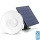 Aigostar - LED Dimmbar Solar Kronleuchter an Aufhängung LED/3,2V 3000K/4000K/6500K 5000 mAh IP65 + Fernbedienung