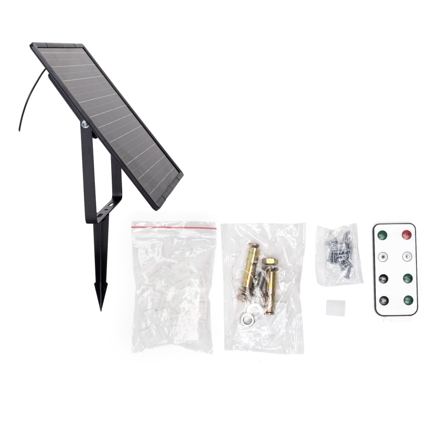 Aigostar - LED dimmbares Solar-LED-Band LED/20W/3,2V 20 m 2700K IP65 20000 mAh + Fernbedienung