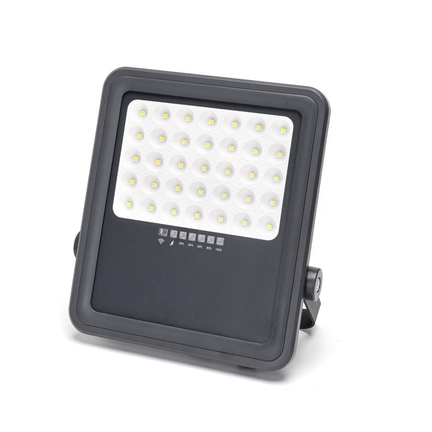 Aigostar - LED dimmbarer Solarstrahler LED/300W/3,4V IP65 20000 mAh + Fernbedienung