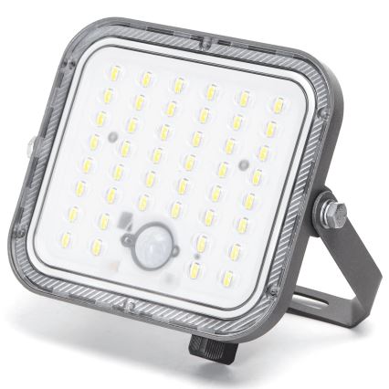 Aigostar - LED dimmbarer Solarstrahler mit Sensor LED/80W/3,4V 6500K IP66 4000 mAh + Fernbedienung