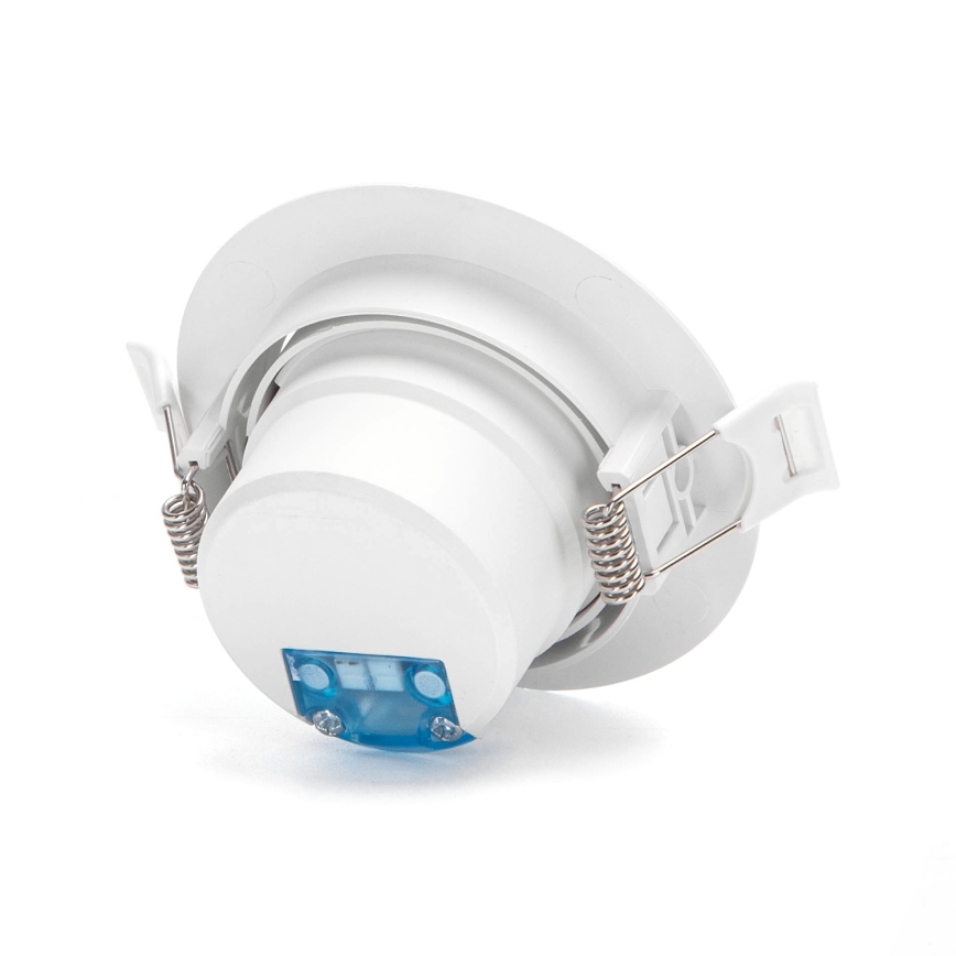 Aigostar - LED-Einbauleuchte, 5 W, 230 V, 4000 K, Ø 8,5 cm, weiß
