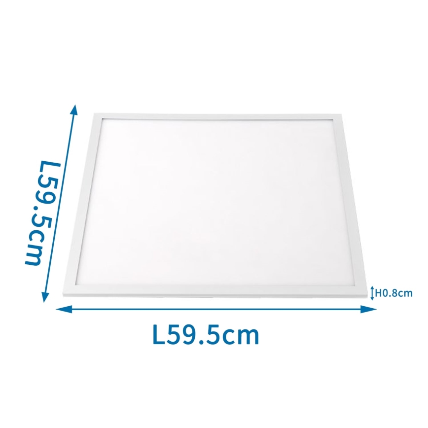 Aigostar - LED Einbaupanel LED/50W/230V 60x60 cm 6000K