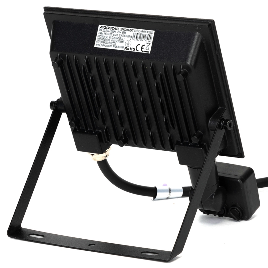 Aigostar - LED-Fluter mit Sensor LED/30W/230V 6500K IP65