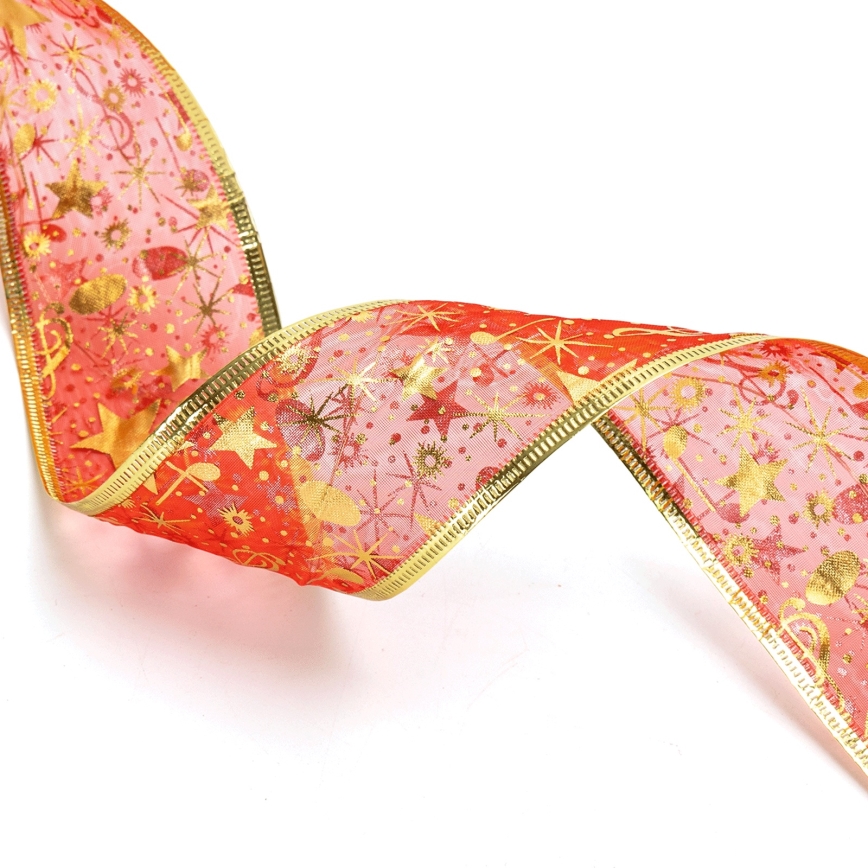 Aigostar - LED-Lichterkette 50 LEDs / 3×AA, 5 m, warmweiß, rot