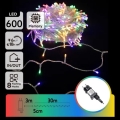 Aigostar - LED-Lichterkette für den Außenbereich, 600 LEDs, 8 Funktionen, 30 m, IP44, mehrfarbig
