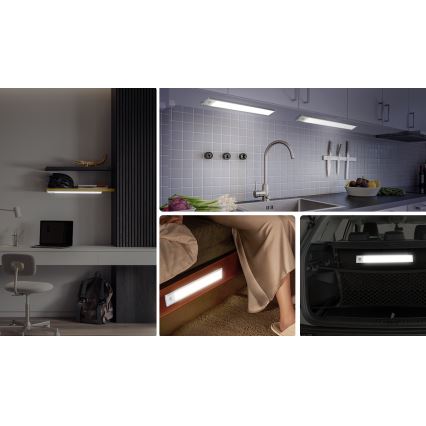 Aigostar - LED-Akku-Möbelbeleuchtung mit Sensor LED/1,5W/5V 4000K