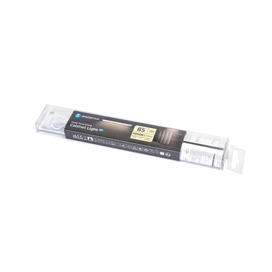 Aigostar - LED-Akku-Möbelbeleuchtung mit Sensor LED/1,5W/5V 4000K
