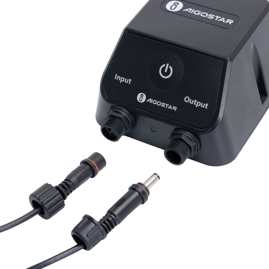 Aigostar - LED RGB dimmbare MESH-Außenleuchte LED/35W/3,7V 4000mAh 2700-6500K IP65 Ø 30 cm