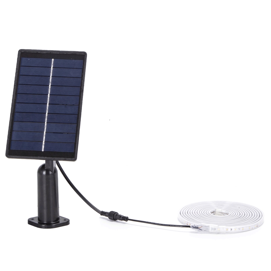 Aigostar - LED RGB dimmbarer Solar-LED-Streifen LED/1,6W/3,2V 5 m IP65 1800 mAh + Fernbedienung