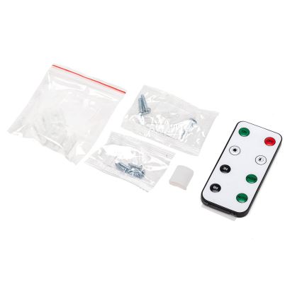 Aigostar - LED RGB dimmbarer Solar-LED-Streifen LED/1,6W/3,2V 5 m IP65 1800 mAh + Fernbedienung