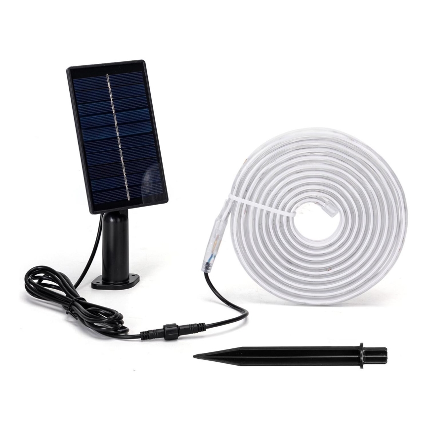Aigostar - LED RGB dimmbarer Solar-LED-Streifen LED/1,6W/3,2V 5 m IP65 1800 mAh + Fernbedienung